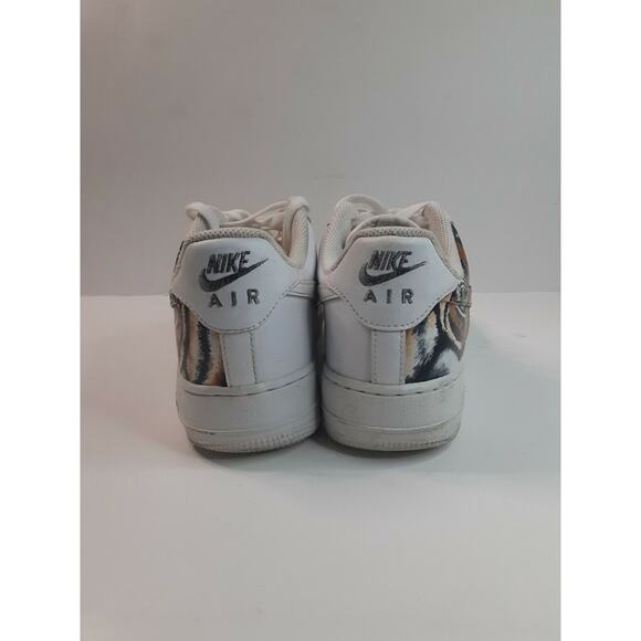 Men's Customized Prince Hakeem Nike Air Force 1 Triple White 315122-111 Size 9 - Picture 5 of 11